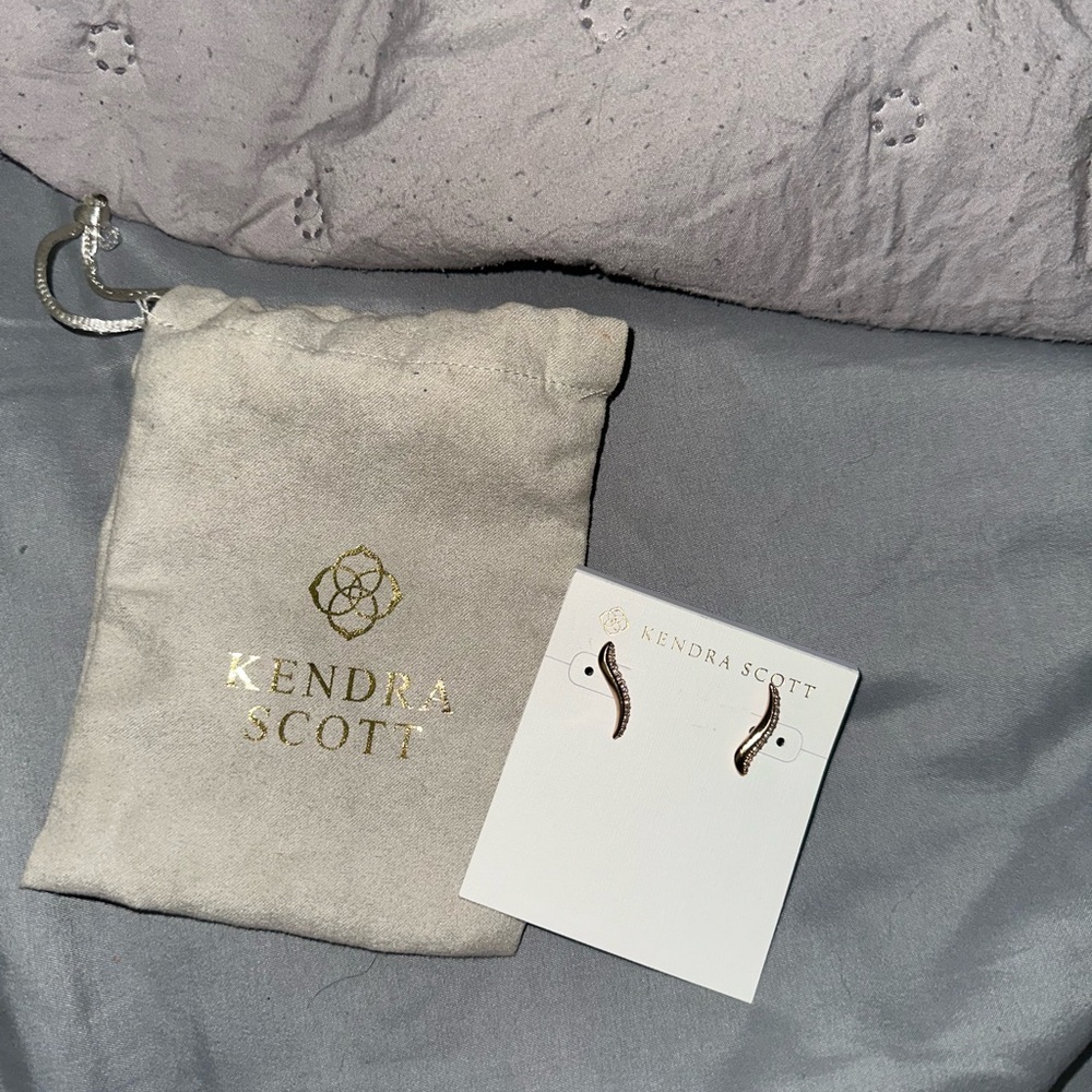 Kendra Scott Rose Gold Earrings